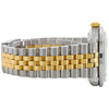 Rolex Datejust 16013 Diamantuhr, 18 Karat, zweifarbig, Stahl, 36 mm, Champagner-Zifferblatt, 5 ct