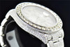 Montre homme Rolex datejust 41 diamant 41 mm réf. # 126300 cadran bâton en argent 30 ct.