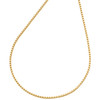 10K Yellow Gold 1.10mm Solid Square Italian Box Chain Womens Necklace 16" - 24"