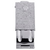 Boucle/fermoir de bracelet de montre en diamant pour hommes pour s'adapter au boîtier Rolex DateJust de 36 mm, 1,50 CT.