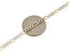 1/10th 10K Yellow Gold Diamond Cut Figaro Link Chain Necklace 3.30mm 16- 24 Inch