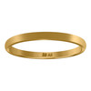 10K Yellow Gold Unisex Solid Plain Comfort Fit 2mm Wedding Band Sizes 5 - 13