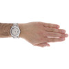 Orologio da uomo Rolex Datejust ii 41 mm daimond ref n. 116300 quadrante argentato a bastone 4,64 ct