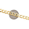 14K Yellow Gold 8mm Solid Plain Curb Cuban Chain Link Necklace 20 - 30 Inches