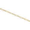 Genuine 14K Yellow Gold 2.85mm Solid Plain Figaro Link Chain Necklace 16-24 Inch