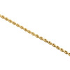 14K Yellow Gold 2.50mm Solid Diamond Cut Rope Chain Link Necklace 16 - 30 Inches