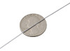 10 karat hvidguld 0,50 mm kassekæde halskæde 14", 16", 18", 20", 22" & 24" længde