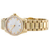 Gucci ya126576 Diamantuhr G-Timeless, 27 mm, Gold-PVD-Stahl, silbernes Zifferblatt, 0,80 ct