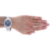 Nouvelle montre pour homme ya142301 Gucci gc2570 en diamant véritable 40 mm cadran noir 1,82 ct.