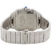 Santos De Cartier Diamond Watch 40mm Stainless Steel Ref. # WSSA0030 16.50 ct.