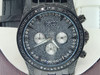 Orologio da uomo JOJINO / JOJO / JOE RODEO con diamanti neri quadrante cursh 2,25 ct 46 mm pj1170