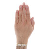 ausgefallenes Statement-Armband aus 10 Karat Gelbgold mit rundem und Baguette-Diamant, 14 mm, 5,45 ct.