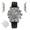 Men's Diamond Watch Joe Rodeo Classic JCL76 3.5 Ct Illusion Dial