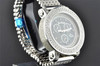 Joe Rodeo Junior JJU 118 Diamond Watch 10.25 CT Gray MOP Dial Custom 6 Row Band