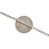 10-karätiges Gelbgold-Diamant-Tennis-Gliederarmband mit Wunderbesatz, 1-reihiges Design, 7" 1/4 ct.