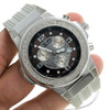 Mens Diamond Watch Joe Rodeo Panther JPT5 1.50Ct Chronograph Illusion White Dial