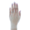 10 K gult guld Diamond Nail Ring kvinnors jubileum / Promise Band 1/4 Ct.