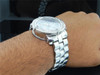Orologio da uomo in platino dell'azienda 5th avenue Joe Rodeo 160 orologio con diamanti pwc-5av107