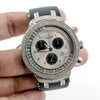 Men's Diamond Watch Joe Rodeo Master JJMS2(WYB) 2.20 Ct Chronograph Dial