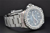 Diamond Rolex Watch Explorer II Black Dial Stainless Steel Band 6 Ct Bezel 40