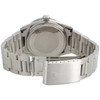 Mens Rolex 36mm DateJust Diamond Watch Oyster Steel Band Custom Black Dial 2 CT.