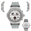 Men's Diamond Watch Joe Rodeo Panther JPT2 1.50 Ct Chronograph White Dial