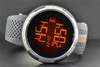 New Mens Custom Diamond Gucci I-Gucci YA114103 Digital 49 MM Face Watch