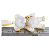 10K Yellow Gold Diamond Men's Iced Teddy Bear w/ Praying Hands Pendant 7.50 CT