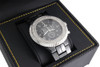 Mens Diamond Watch IceTime Joe Rodeo JoJo Black Ceramic Chronograph 1.50 Ctw.