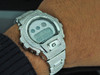 G-SHOCK /g Shock White 10c Uhr mit simulierter Diamant-Lünette, JOE RODEO