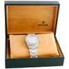 Mens Rolex Datejust 36mm Fully Iced Diamond Watch Oyster Stainless Steel 9.50 Ct