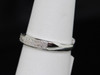 LADIES WOMENS 10K WHITE GOLD DIAMOND WEDDING BAND ENGAGEMENT BRIDAL RING SET