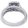 Solitaire Round Diamond Wedding Bridal Set 14K White Gold Engagement Ring 1 Ct