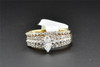 Marquise Diamond Bridal Set 14K Yellow Gold Engagement Ring Wedding Band 1 Ct
