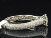 Diamond Engagement Ring 14K White Gold Solitaire Round Cut 1.37 Ct