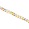 10K Yellow Gold Genuine Diamond Unisex 6mm Miami Cuban Link 7" Bracelet 2.75 CT