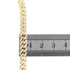 10K Yellow Gold Genuine Diamond Unisex 6mm Miami Cuban Link 7" Bracelet 2.75 CT