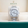 Rolex DateJust 41mm Model 126300 White Roman Dial Stainless Steel Oyster Bracelet | Box & Papers