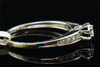 Diamond Engagement Ring Ladies 14K White Gold Solitaire Round Design 1/4 Tcw.