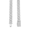 925 Sterling Silver Moissanite Custom 10mm Cuban Link KING Chain | 18" to 20"