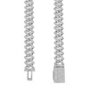 925 Sterling Silver Moissanite Custom 10mm Cuban Link DIOR Chain | 18" to 20"
