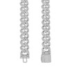 925 Sterling Silver Moissanite Custom 12mm Puffed Miami Cuban Chain | 20" to 24"
