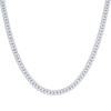 925 Sterling Silver Moissanite 6mm Custom Round Miami Cuban Chain | 18" to 24"