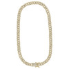 925 Yellow Gold Plated Moissanite Custom 9mm Miami Cuban Link Chain | 18" to 24"