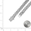 925 Sterling Silver Moissanite 11mm Custom 2 Row Miami Cuban Chain | 18" to 26"