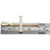 10K Yellow Gold Real Diamond Men's Charm Tiered Flat Edge Cross Pendant 1.33 CT