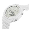 Casio G-Shock GA2100-7A7 Modern White Resin Digital Analog GA-2100 Series Watch
