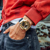 Casio G-Shock Gold Plated GM110G-1A9 G-Steel Digital Analog GM-110 Series Watch