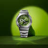 Casio G-Shock GM2100D-3A Stainless GSteel Green Digital Analog 2100 Series Watch