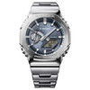 Casio G-Shock GM2100D-8A Stainless G-Steel Gray Digital Analog 2100 Series Watch